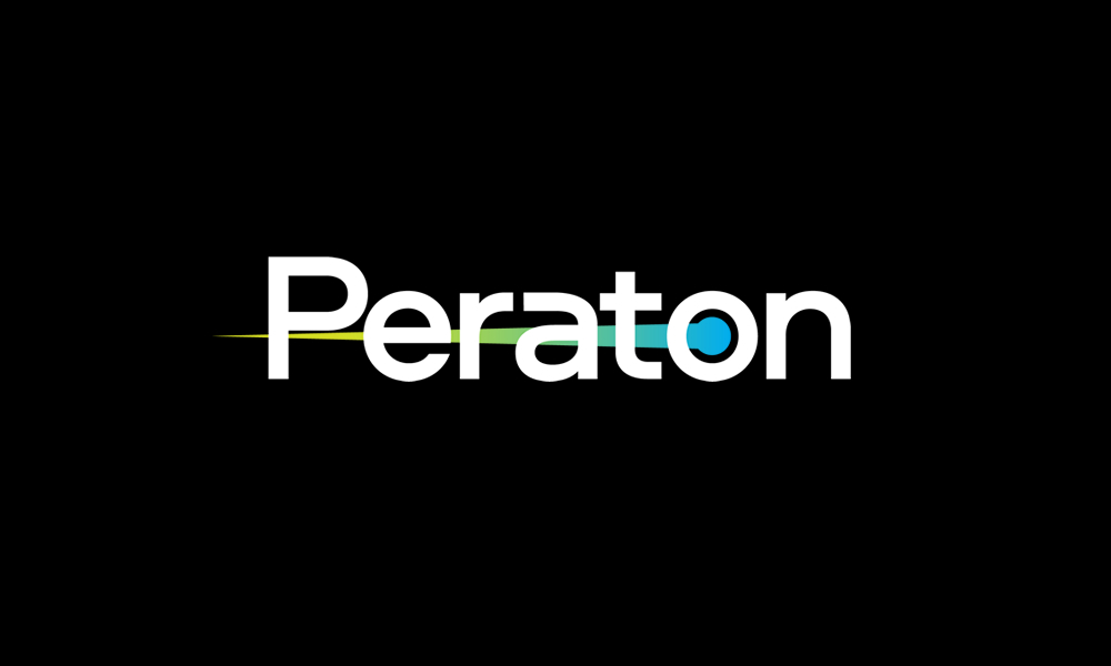 Peraton's logo.